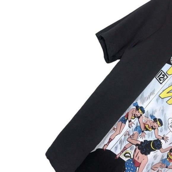 H&M DC Comics Wonder Woman Graphic Tee Charcoal Size XS - Picture 6 of 9